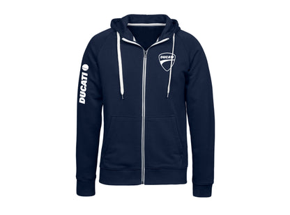 Ducati Contrast Zipper Hoodie_Driver_Clothing