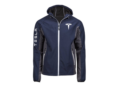 Tesla Two-Tone Soft Shell Jacket with Hood