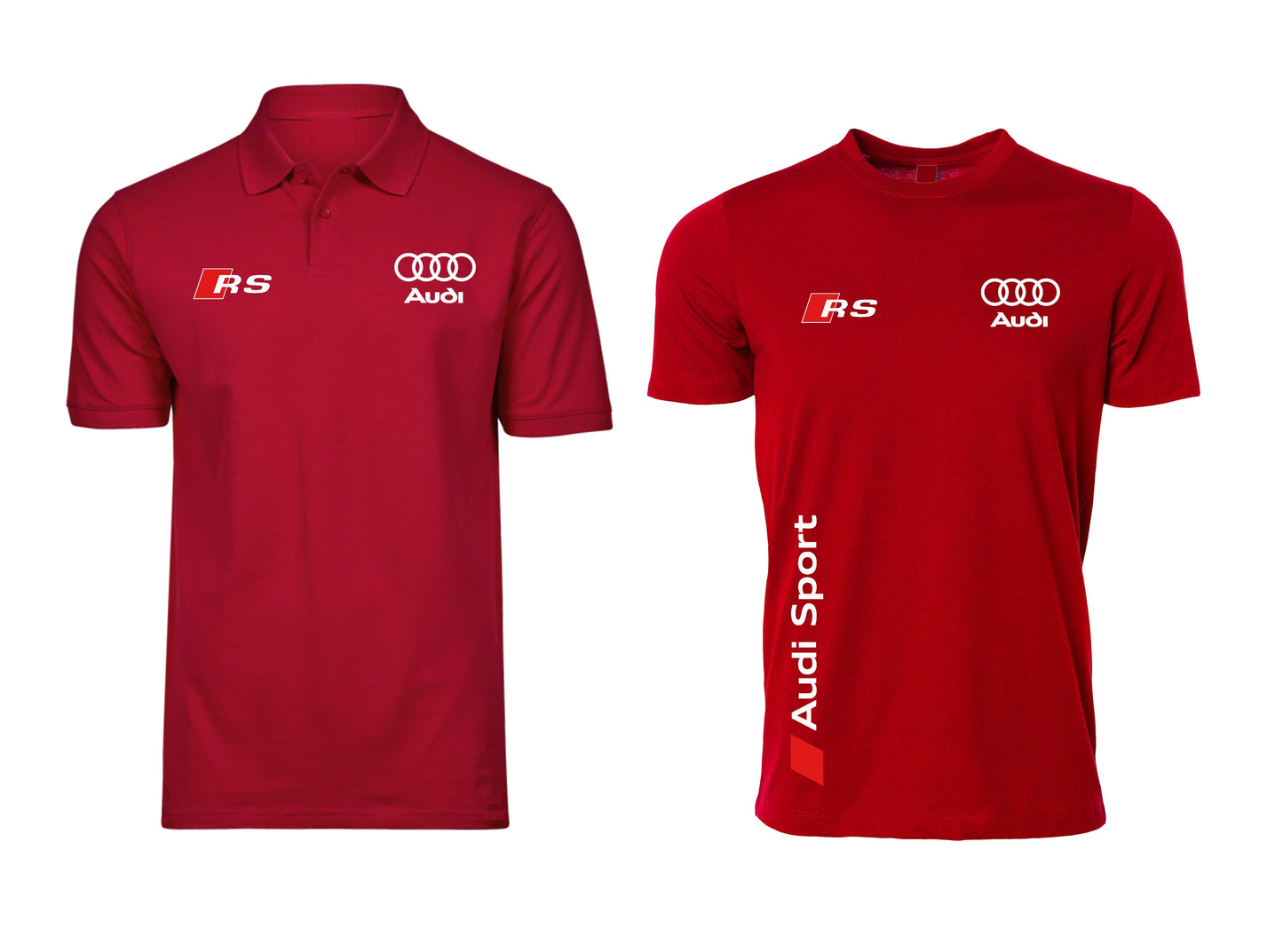 Audi Half Sleeves T-Shirts Set