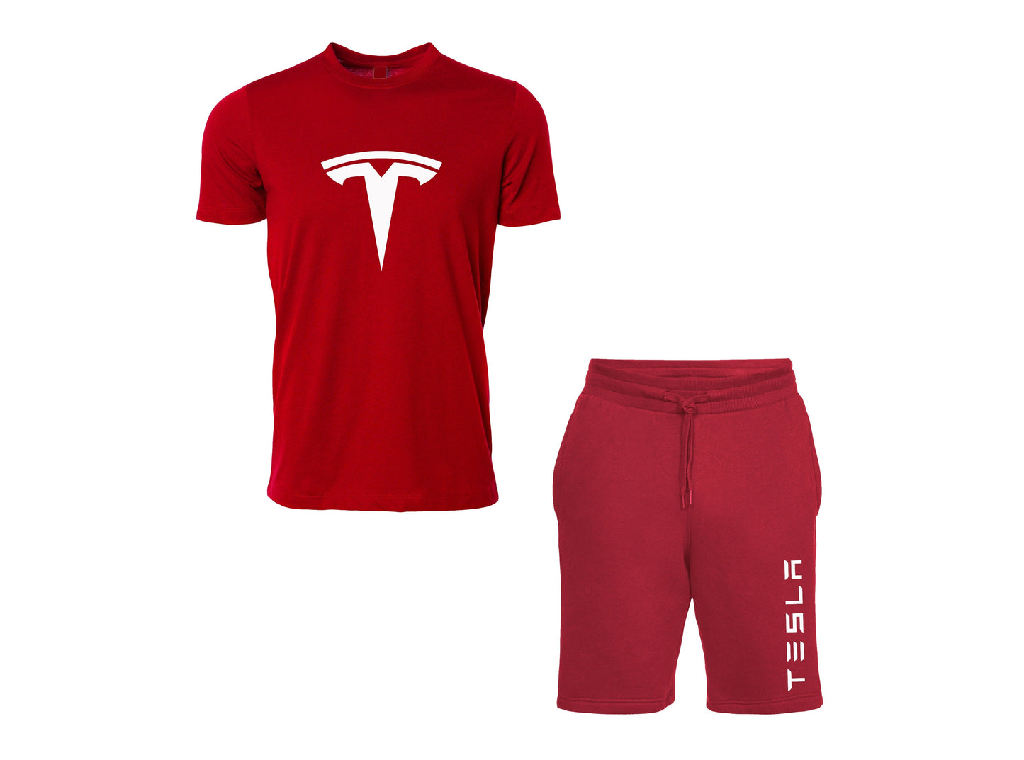 Tesla T-Shirt and Shorts Set