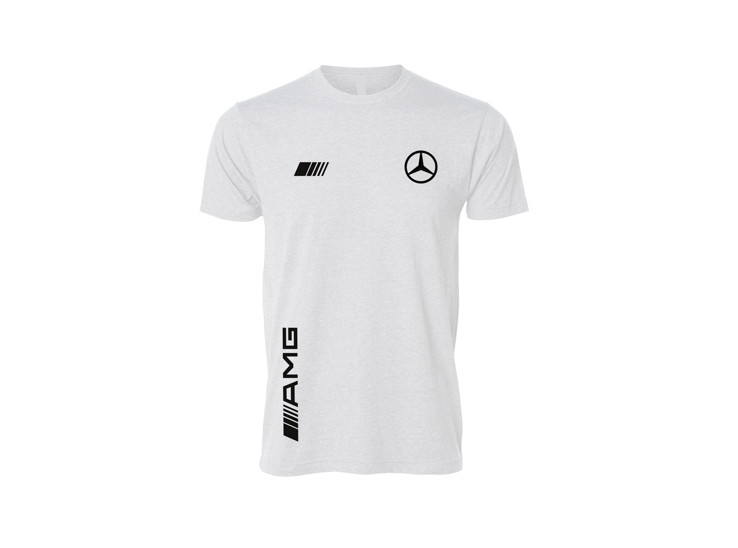 AMG Mercedes Half Sleeves Crewneck T-shirt