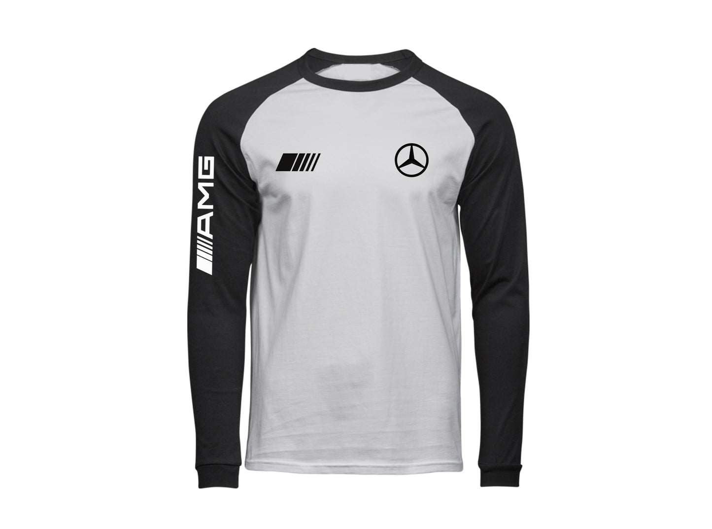 AMG Mercedes Long Sleeves Raglan T-shirt