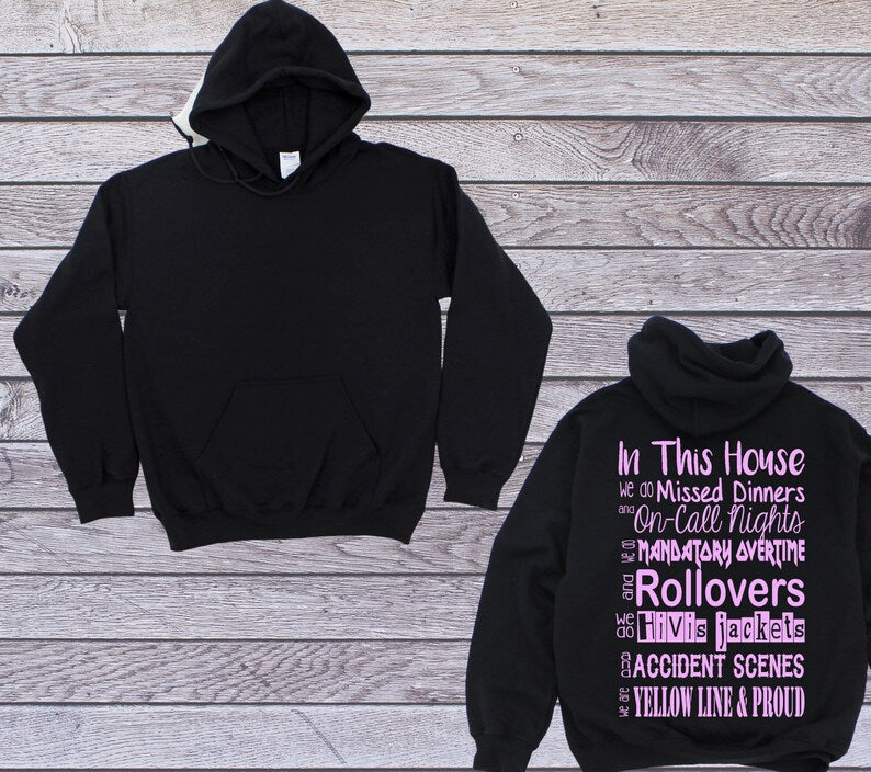 Thin Yellow Line Rollovers Hoodie