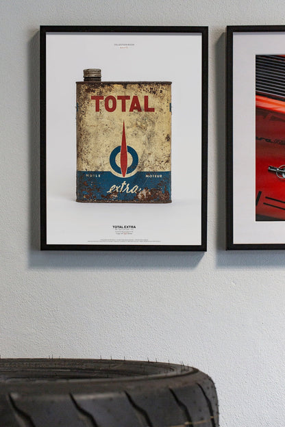 Vintage Oil Can Poster: A Collector's Dream for Car Enthusiasts