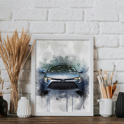 Personalized Car Portrait: A Unique Gift for Car Enthusiasts_driver_clothing_drivi.store