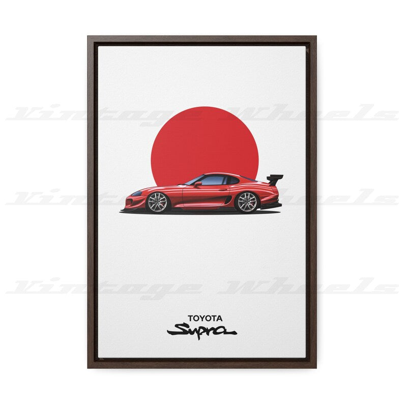 Legends JDM Car Poster Set: Toyota Supra_driver_clothing_drivi.store