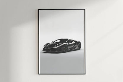 Minimalist Sports Car Prints