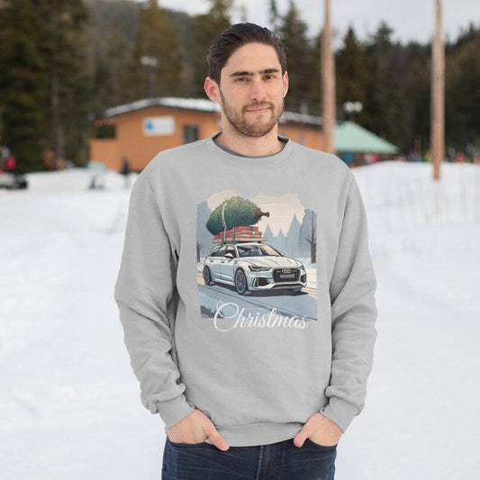 Audi RS6 Christmas Jumper: The Perfect Gift for Car Enthusiasts_driver_apparel_drivi.store