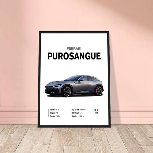 Ferrari PuroSangue: The Ultimate Super SUV_driver_clothing_drivi.store