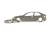 Contour Silhouettes E36 M3 Laser Cut Keychain_driver_clothing_drivi.store