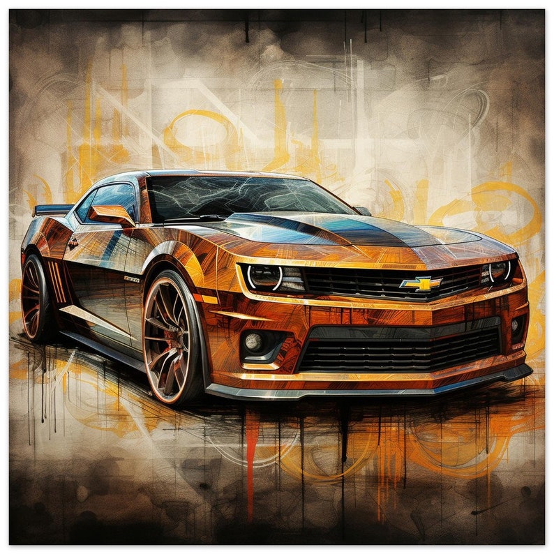 Chevrolet Camaro Collection Poster