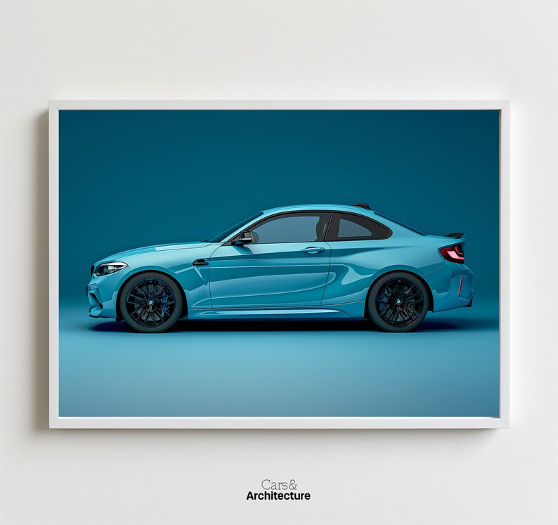 BMW F87 M2 Competition Poster Collection