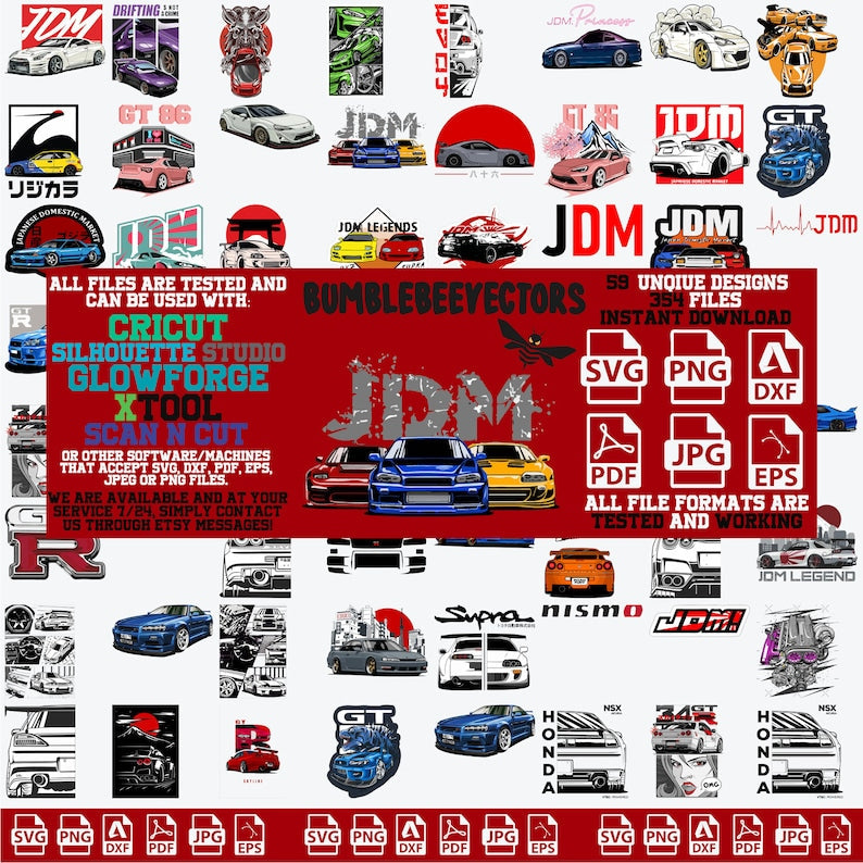 JDM Sport Car Streetwear SVG Designs_driver_clothing_drivi.store