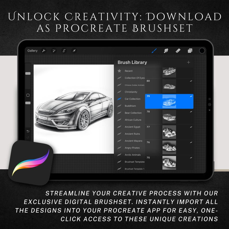 Procreate Car Brushes: Rev Up Your Automotive Art