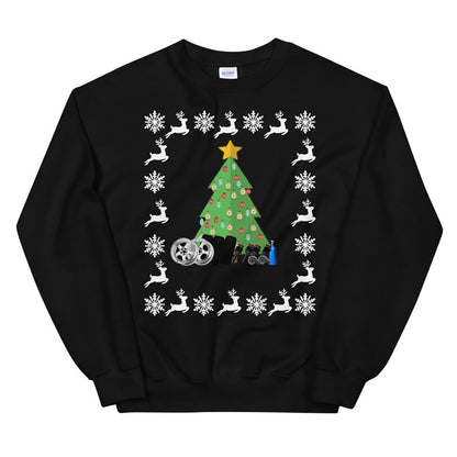 JDM Christmas Tree Ugly Christmas Sweatshirt