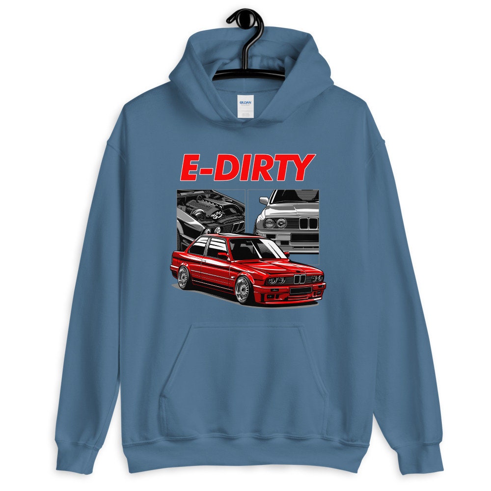 E30 Stanced Turbo Euro Car Hoodie