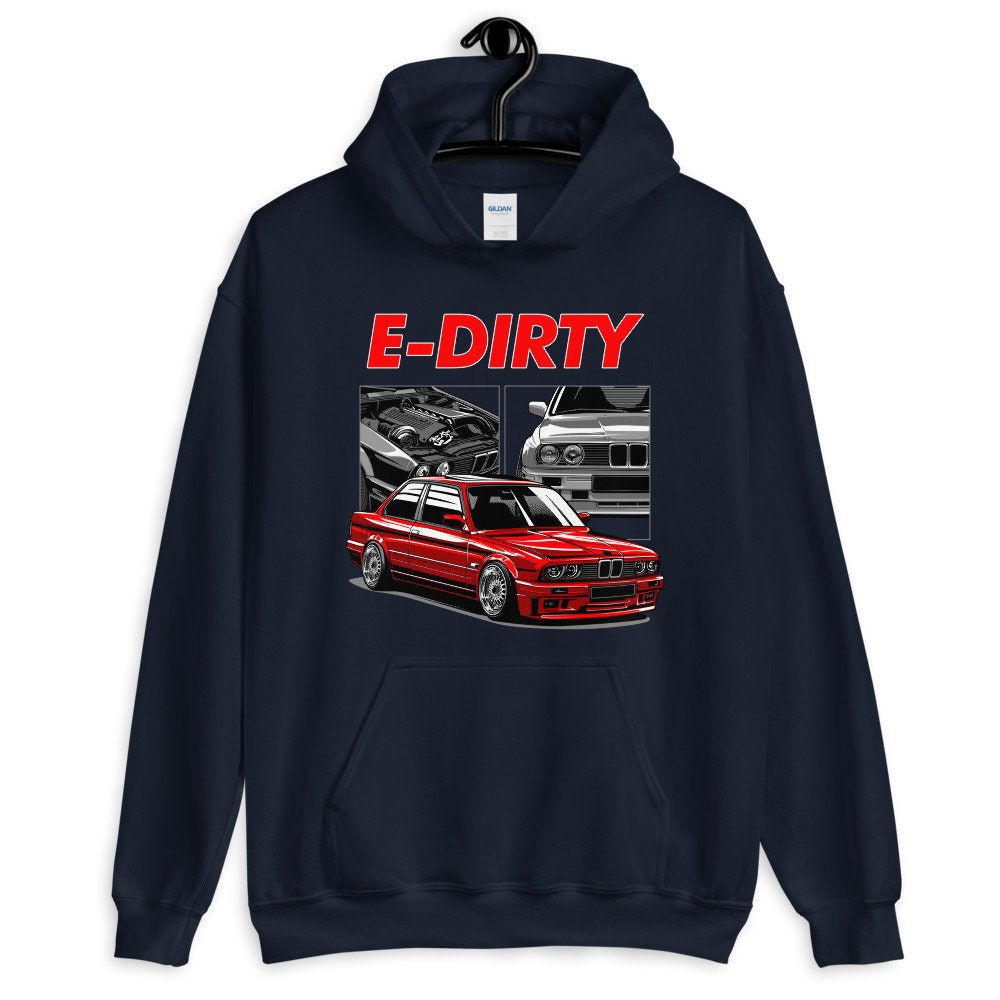 E30 Stanced Turbo Euro Car Hoodie