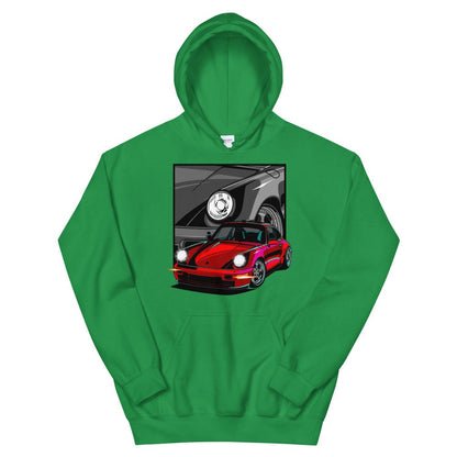 Iconic Euro 964 993 930 Aircooled Car Unisex Hoodie