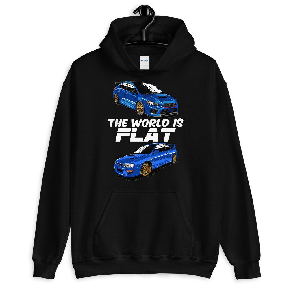 The World Is Flat Subie Hoodie