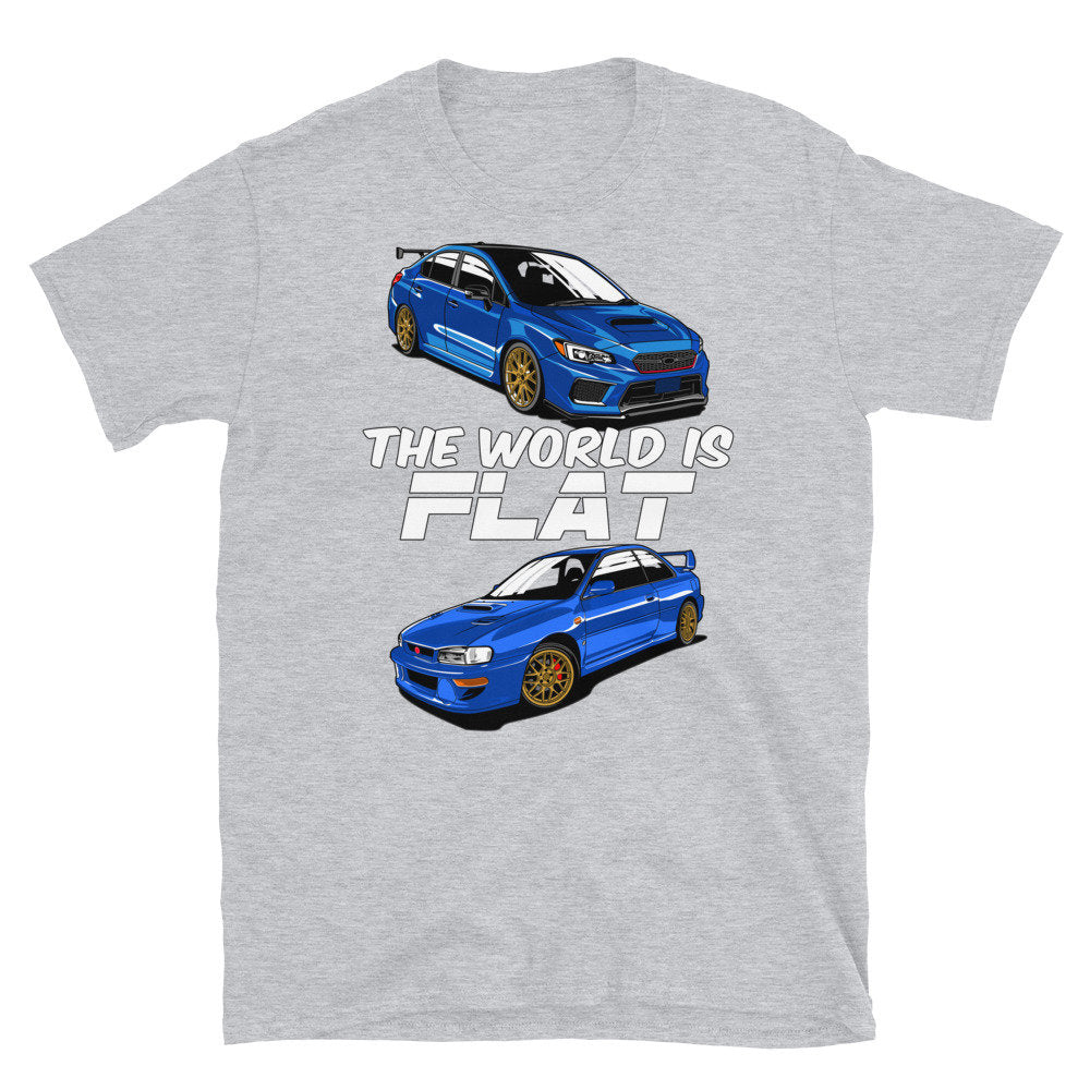 The World Is Flat Subie Shirt