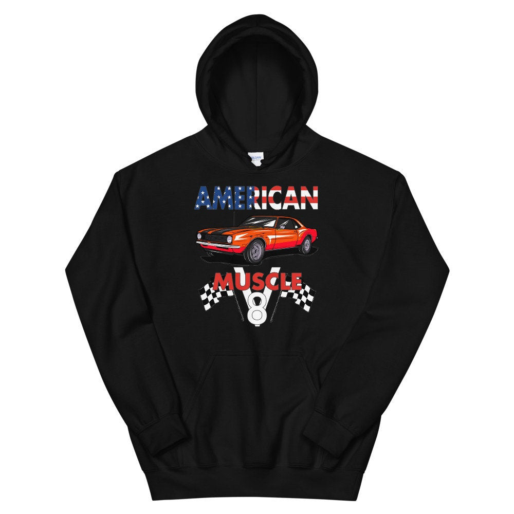 American Muscle V8 Hoodie