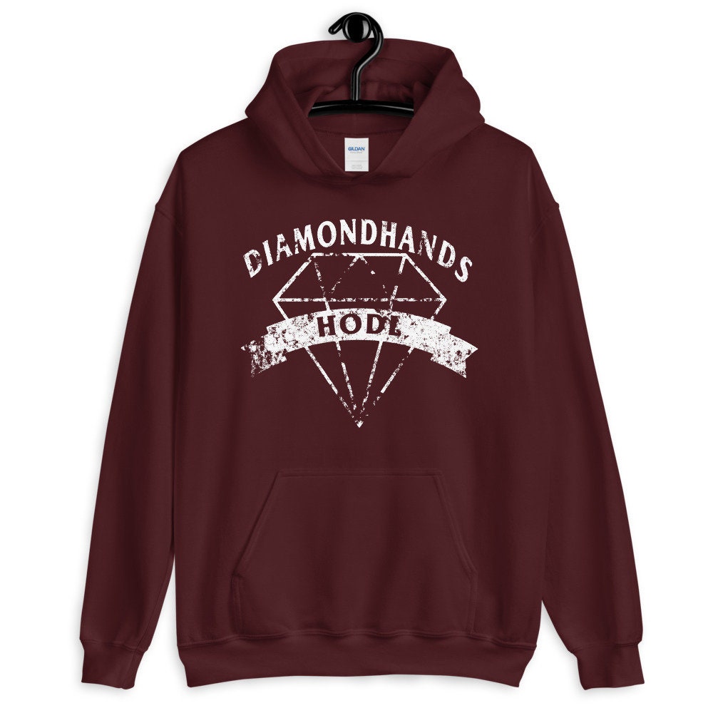 Diamond Hands Distress Hoodie