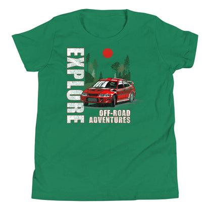 Explore Off-Road Adventures Evo Youth Shirt