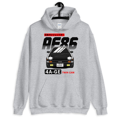 AE86 4AGE Twin Cam Hoodie