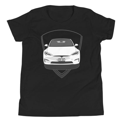 EV Electric Vehicle Youth Short Sleeve T-Shirt