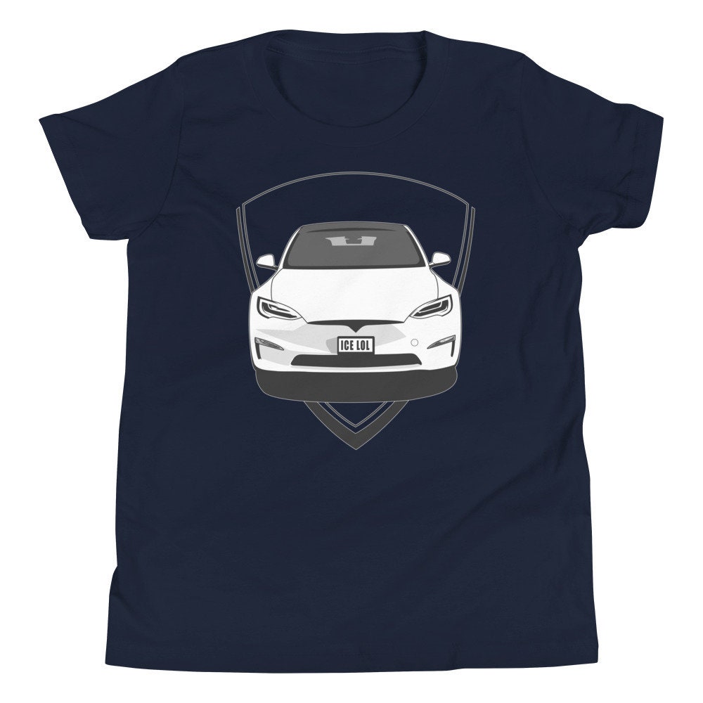 EV Electric Vehicle Youth Short Sleeve T-Shirt