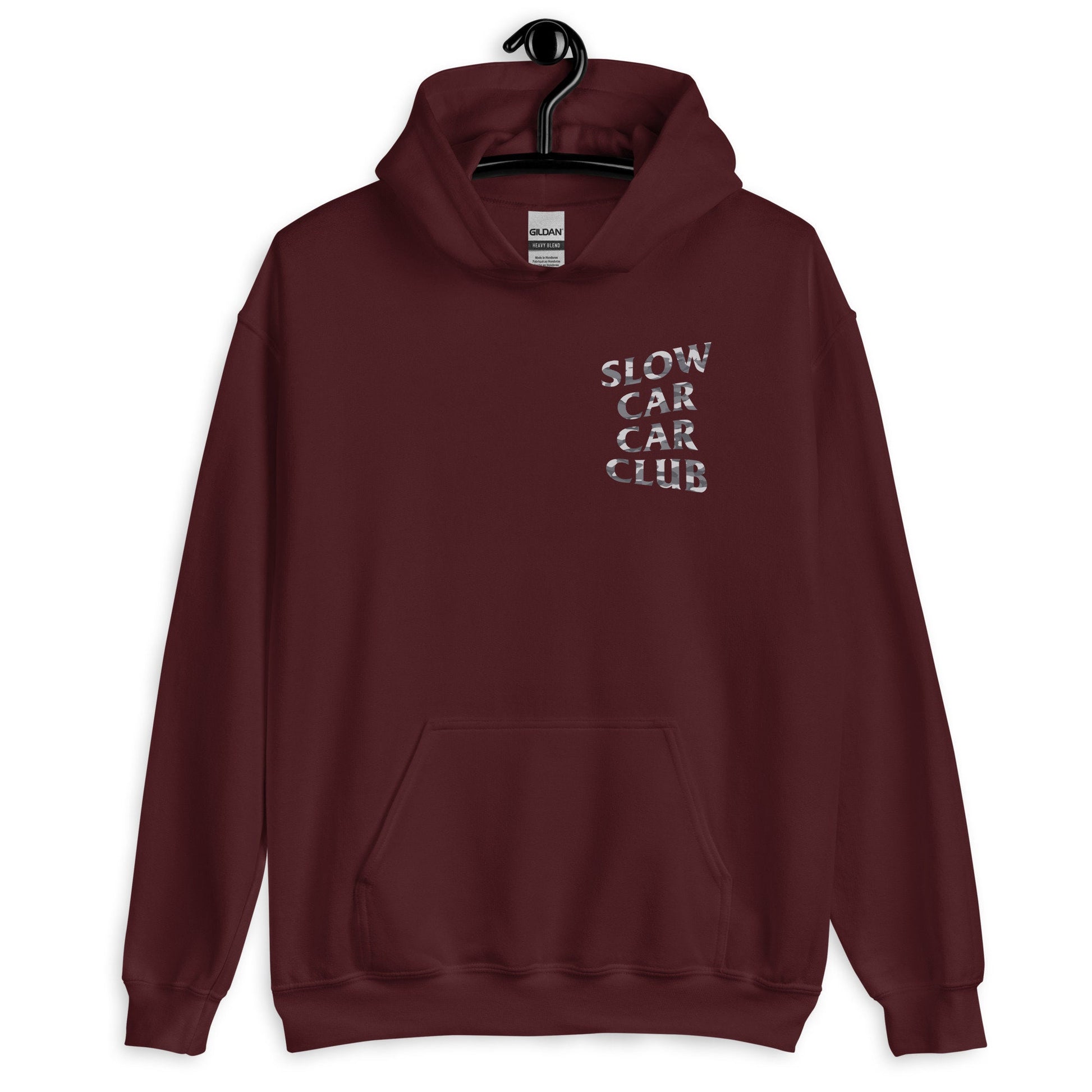 Slow Car Car Club Camo Hoodie