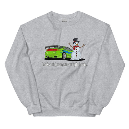 Look at this Snowman Unisex Sweatshirt