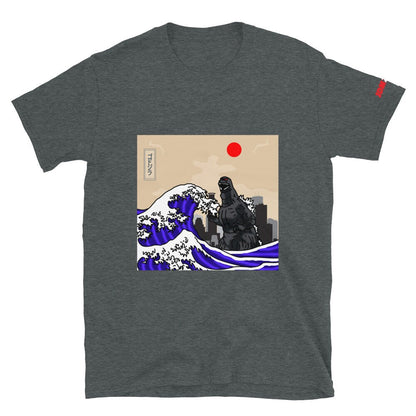 JDM ZILLA Tsunami Kaiju Short-Sleeve Unisex T-Shirt