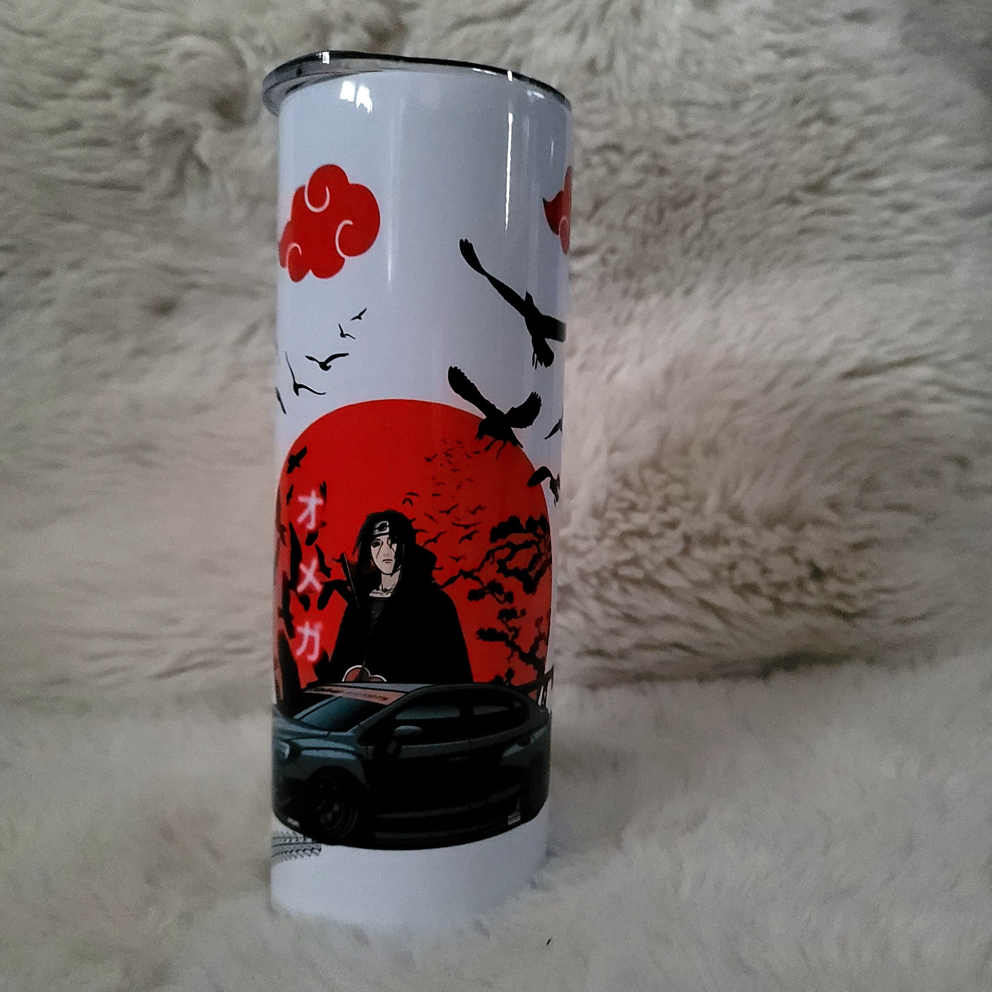 Custom JDM 20oz Tumbler - Anime Red / White Tumbler