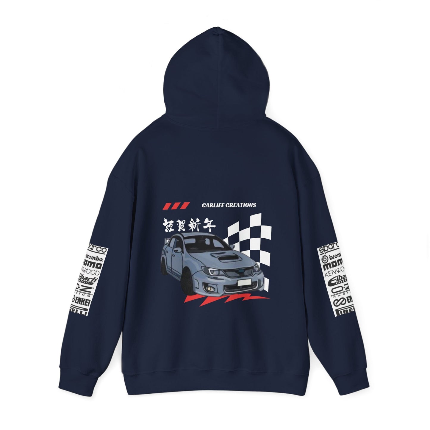 Subaru Sti Hooded Sweatshirt