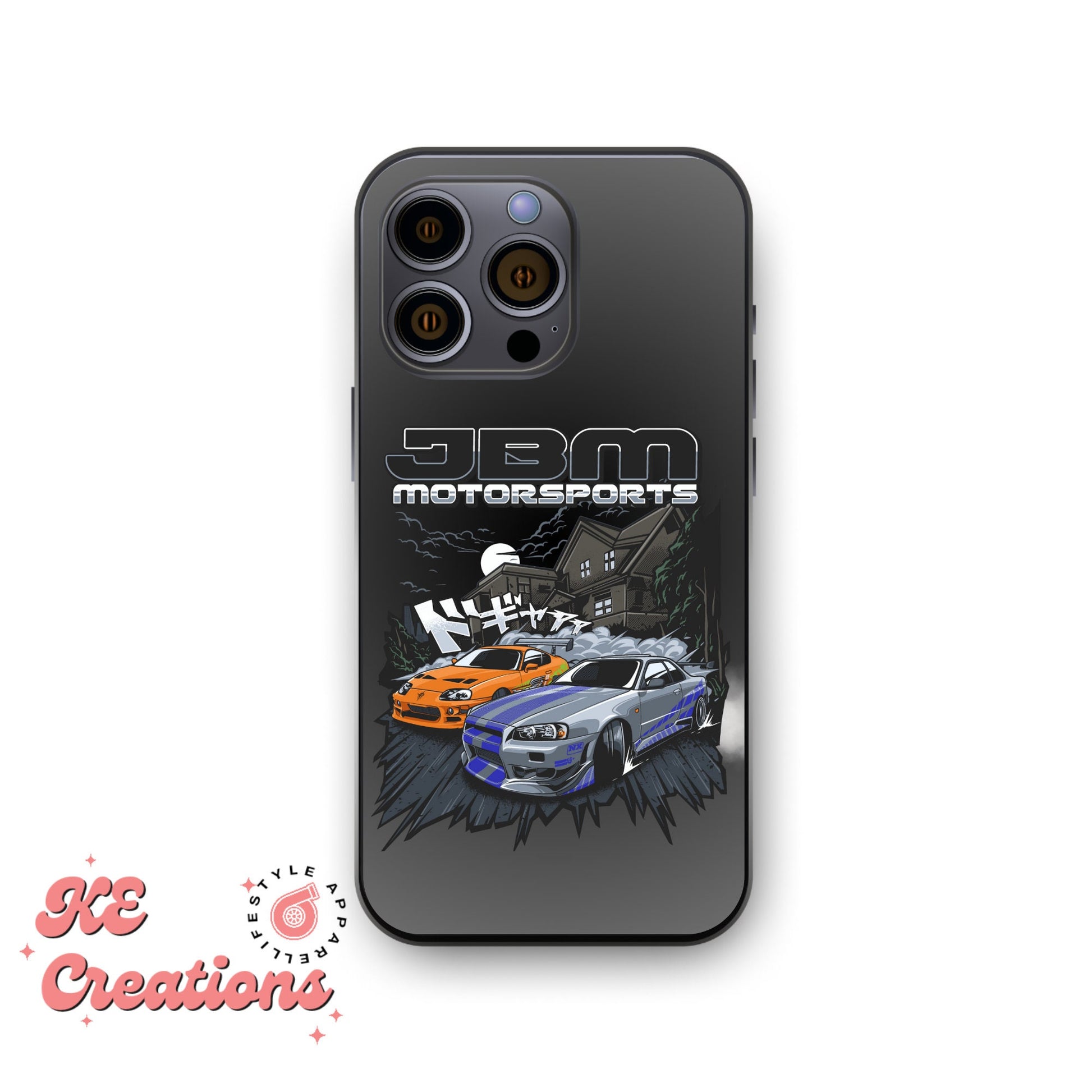 JDM Drift Style Custom iPhone 13- 14 - 15 Case | Pro, Pro Max, Plus, Mini