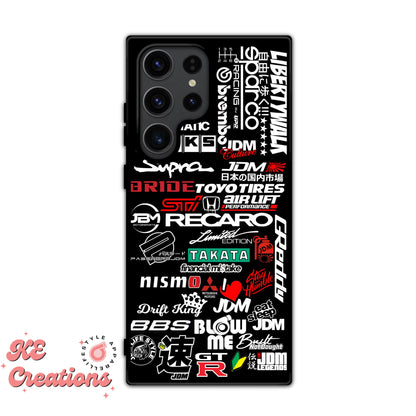 JDM Custom Phone Case - Mit vs Subie | Samsung Galaxy S24 | S23 Ultra