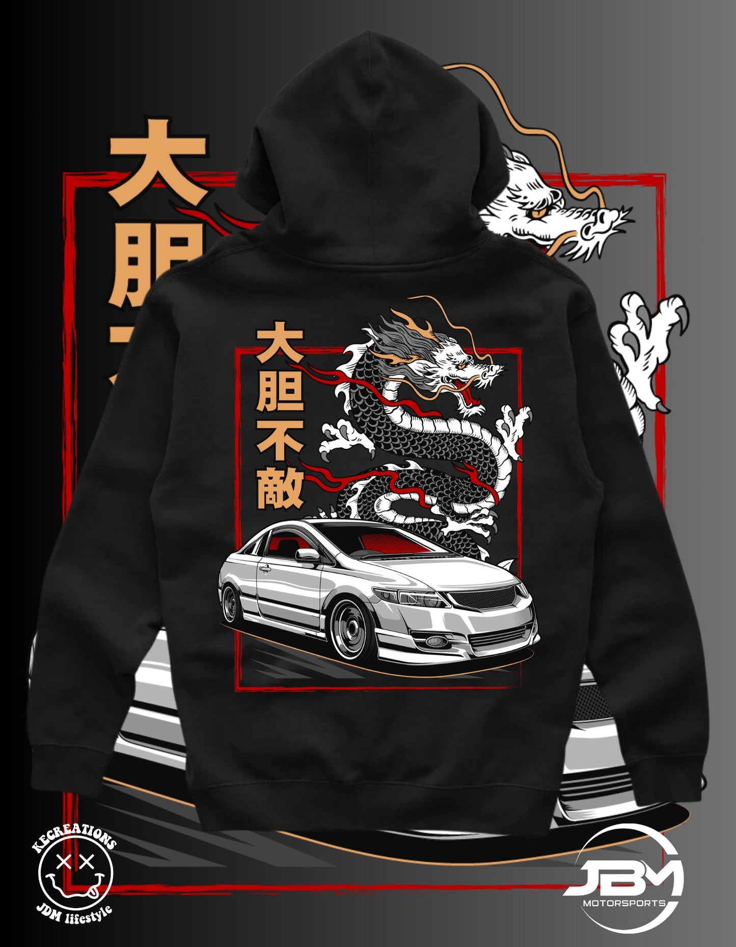 JDM Hoodie Honda Civic Car Enthusiasts