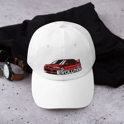 Embroidered Mitsubishi Evo Hat