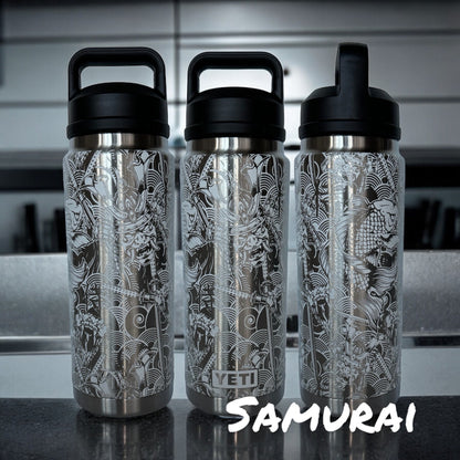 Custom Muscle 20oz Stainless Tumbler | Beware of the Snake