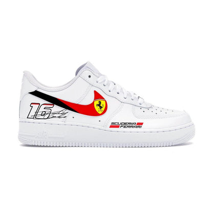 Formula 1 Scuferia Ferrari Sneakers Airforce1, Ferrari Sneakers, Personalized Gifts, Anniversary Gifts, Handmade, Handpainted, Custom Shoes