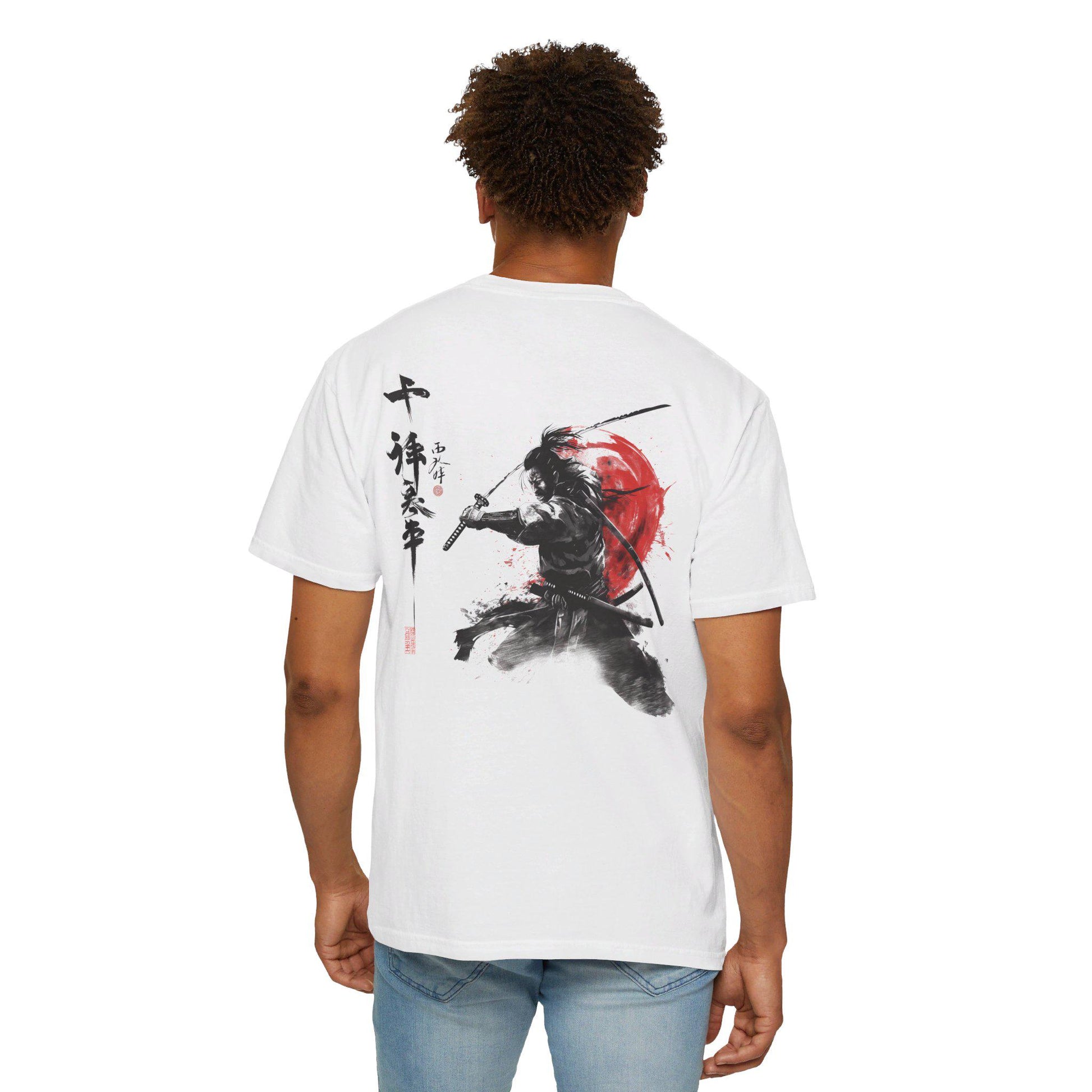 Ronin Samurai T-shirt - Boosted Gear Co, Japanese Warrior Top, Cool Unisex Tee, Casual Samurai Shirt, Unique Graphic Samurai Apparel